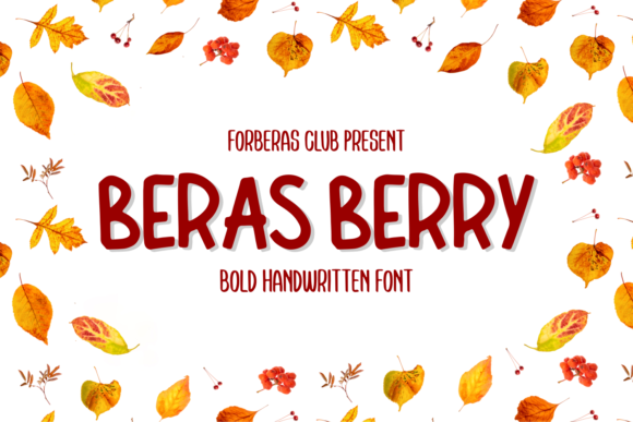 Beras Berry: The Playful Display Font for Scroll-Stopping Visuals