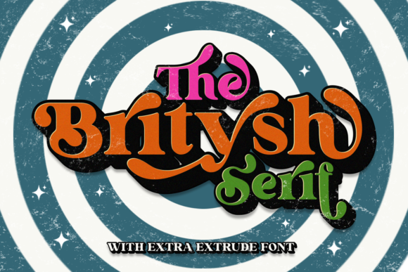 Britysh: A Bold Retro Font for Distinctive Branding