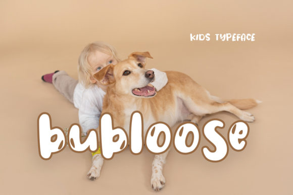 Bubloose: A Display Font Designed to Capture Joy in Campaigns