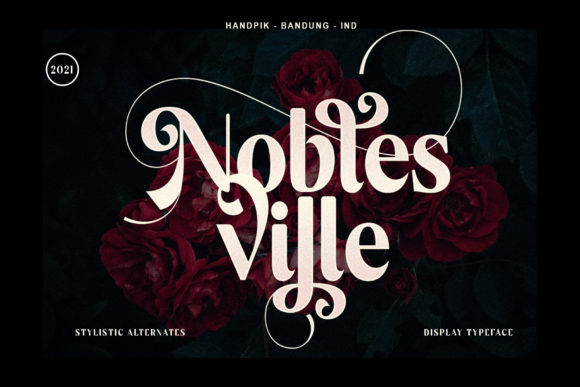 Elevate Your Craft with Noblesville: A Versatile Display Font