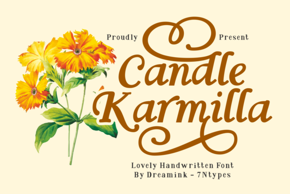 Elevate Your Web Design with Candle Karmilla Font