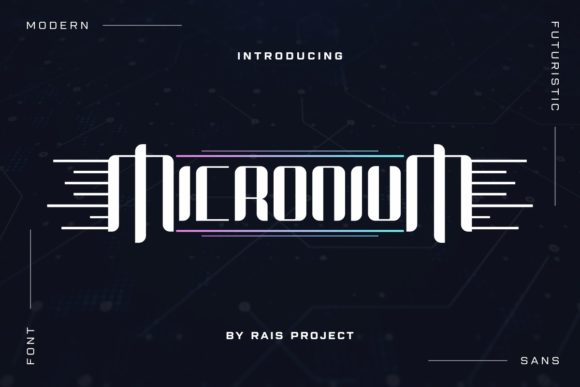 Enhance Your Brand with Micronium: A Modern Display Font