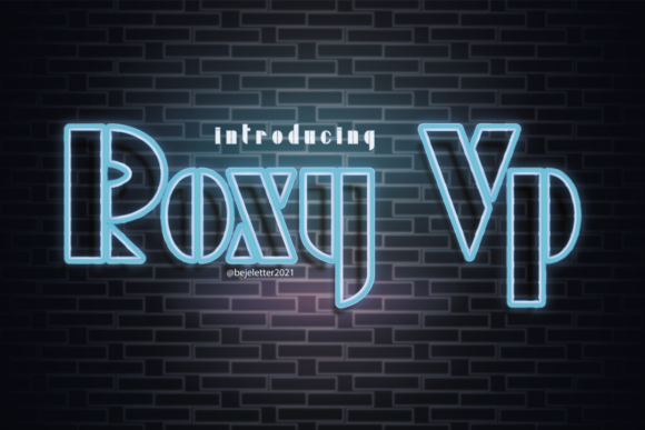 Enhance Your Brand with Roxy Vp: A Modern, Robotic Display Font