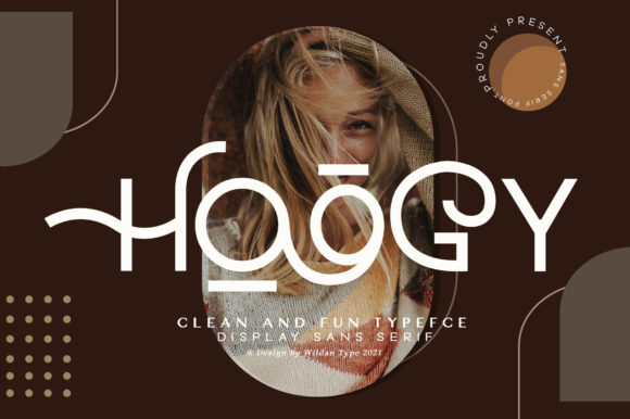 Enhance Your Editorial Design with Hoogy, a Rough Textured Display Font