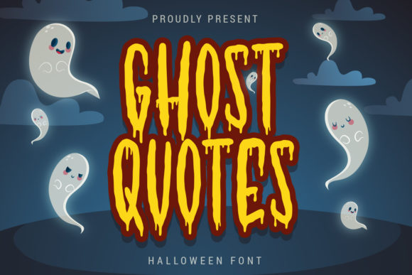 Ghost Quotes: The Spooky Display Font for Halloween Campaigns