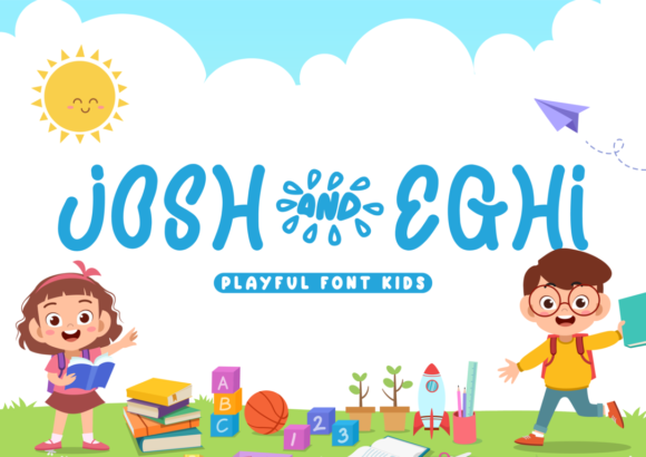 Josh and Egi: A Display Font Built for Digital Attention