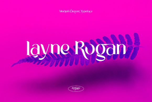 Layne Rogan: A Modern Display Font for Editorial Impact