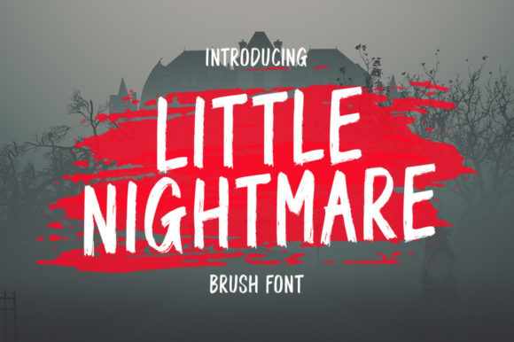 Little Nightmare: A Display Font Designed for Campaign Visibility