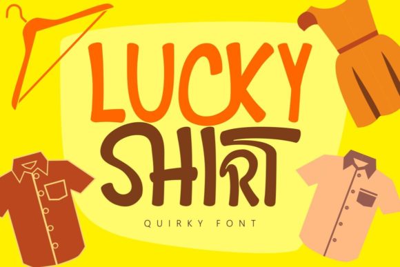 Lucky Shirt: A Bold and Stylish Display Font for Editorial Design