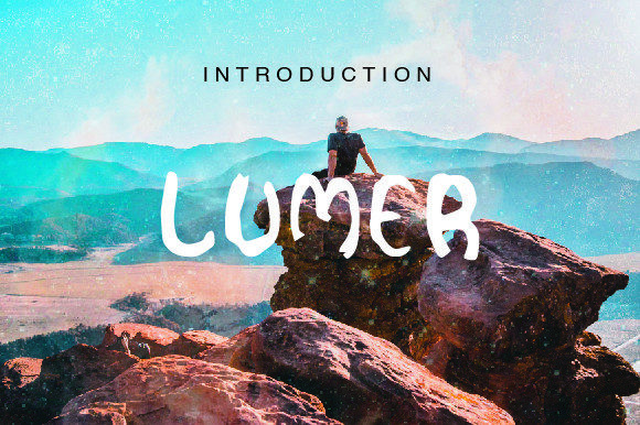Lumer: A Playful and Friendly Font for Your Crafted Projects