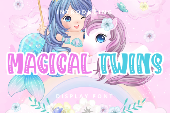 Magical Twins: A Charming Display Font for Your Brand