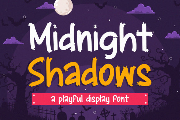 Midnight Shadows: A Stylish Display Font for Modern Web Design