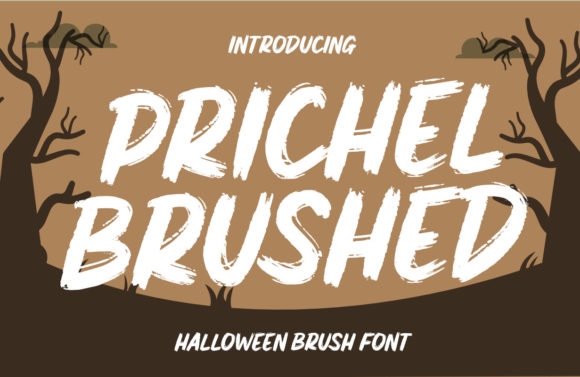 Prichel Brushed: The Perfect Font for Crafted Products