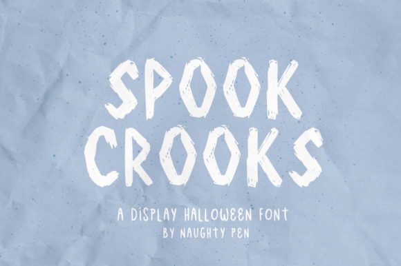 Spook Crooks: The Perfect Font for Creepy Craft Projects