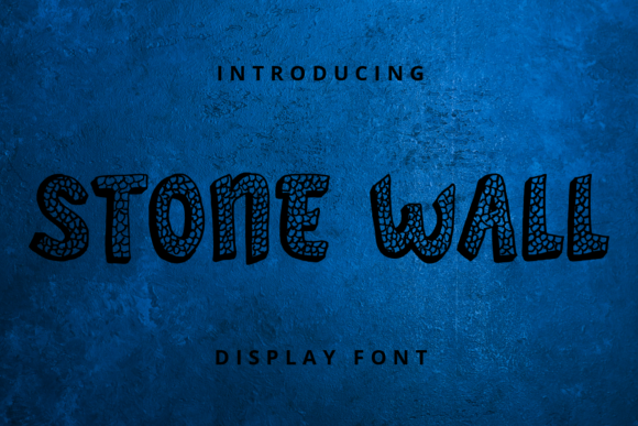 Stone Wall: A Bold and Rugged Display Font