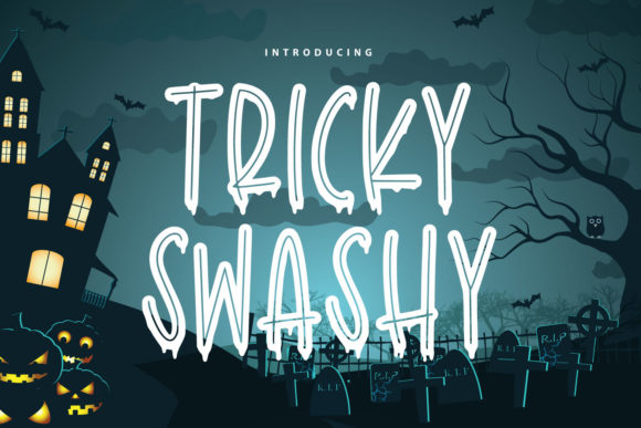 Tricky Swashy: A Bold and Playful Display Font