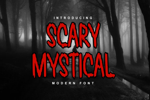 Unleash Creativity with Scary Mystical Font