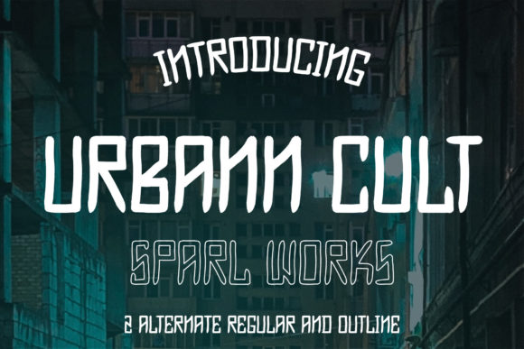 Urbann Cult: A Versatile Display Font for Editorial Design